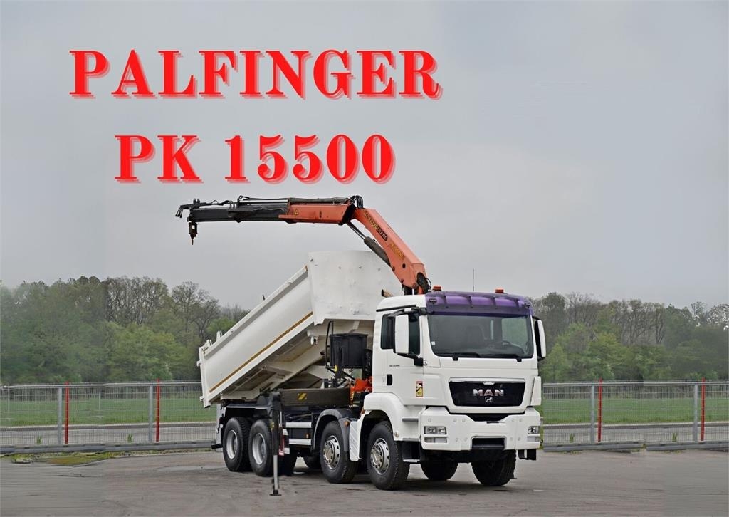 MAN TGS 35.440 * KIPPER 5,80m + KRAN * TOPZUSTAND