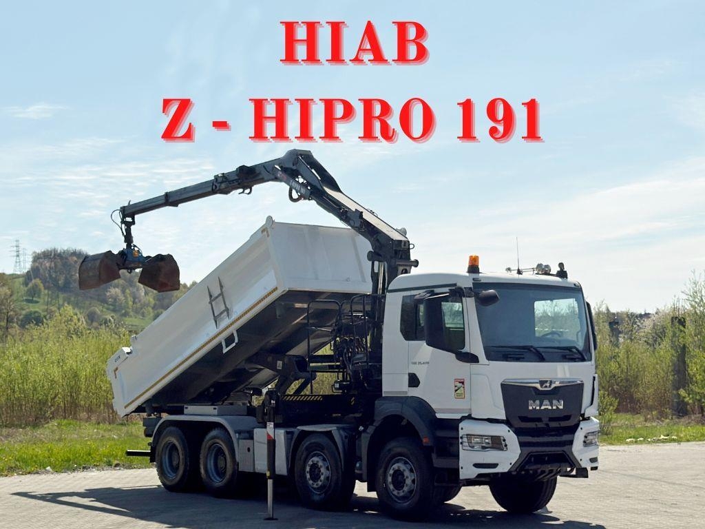 MAN TGS 35.470 * KIPPER 5,10m + KRAN * TOPZUSTAND