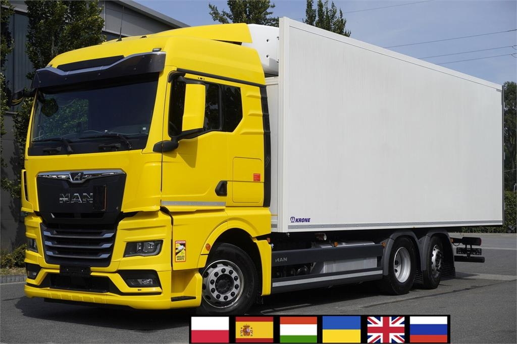 MAN TGX 26.510 6×2-4 / Krone 19 EPAL refrigerator / Do