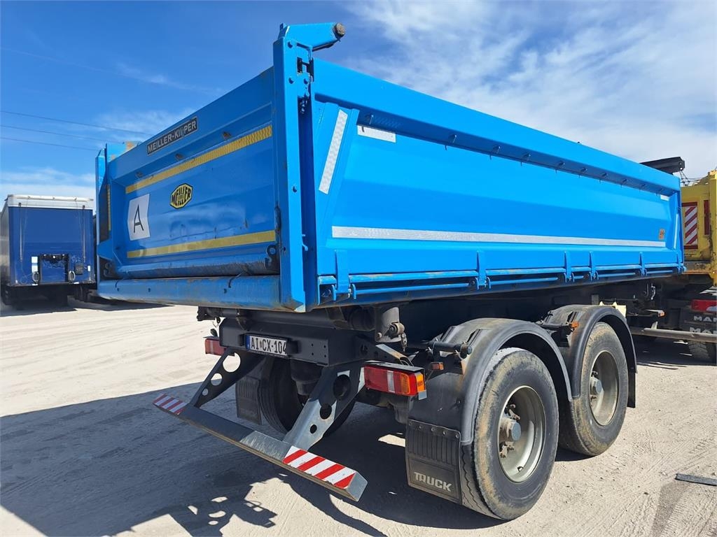 Meiller MZDA 18/21 - 3 sided Tipper /Tandem semi-trailer