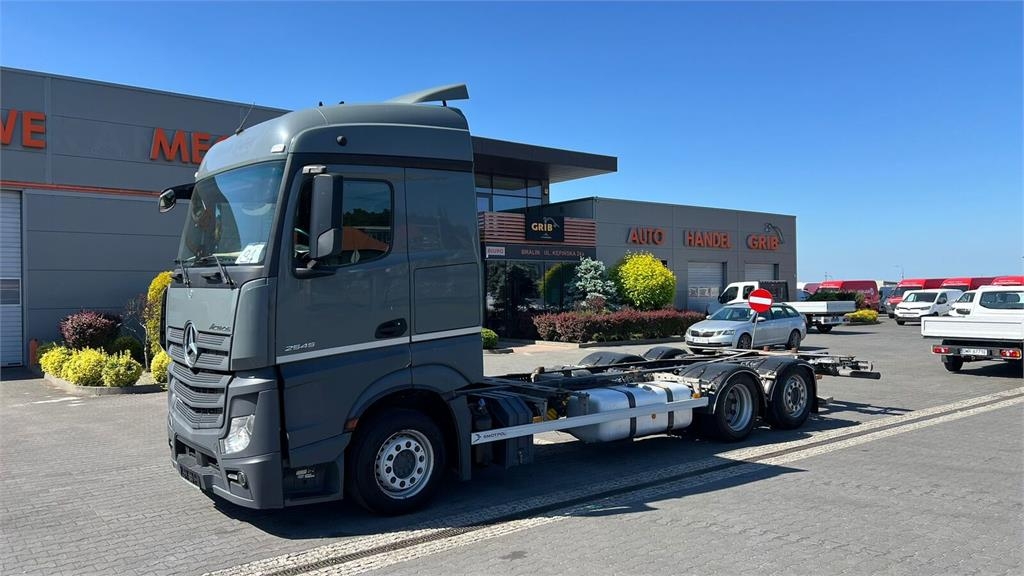 Mercedes-Benz Actros 2545 MP4 SWAP CHASSIS WECHSELLFAHRGESTELL 1 — occasion 2019