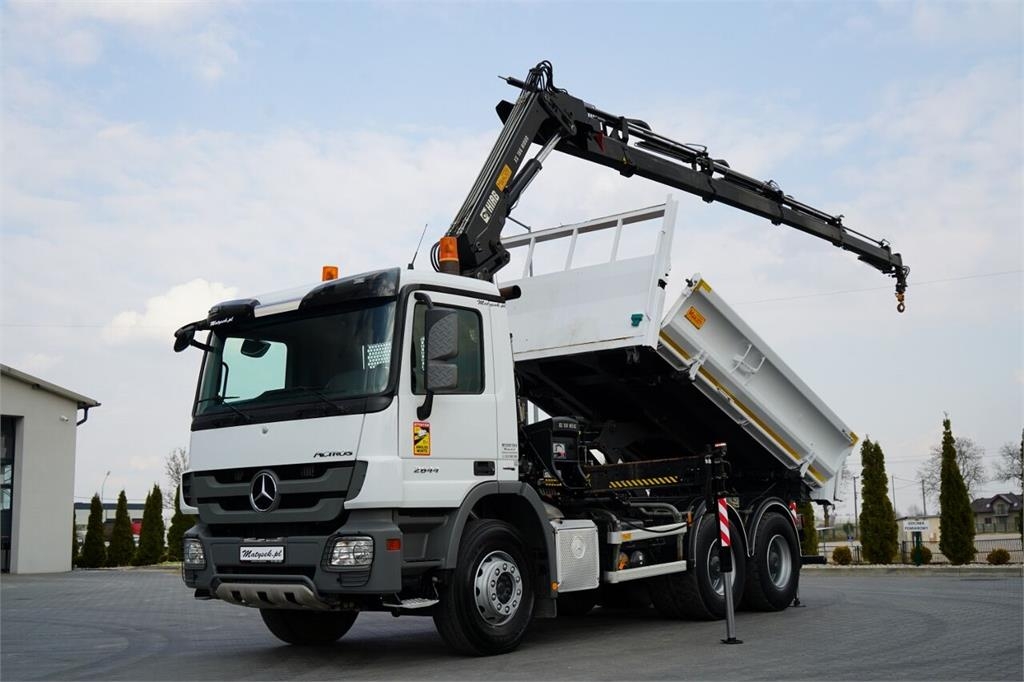 Mercedes-Benz ACTROS 2644 / 6X4 / BASCULATOR / 2X PLĂCI HIDRAULI