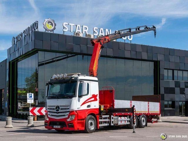 Mercedes-Benz Actros 2542 6x2 Palfinger PK 22002 EH Crane