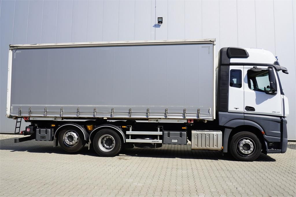 Mercedes-Benz Actros 2540 6×2 / 90 tho. km! / 18 EPAL curtainsid