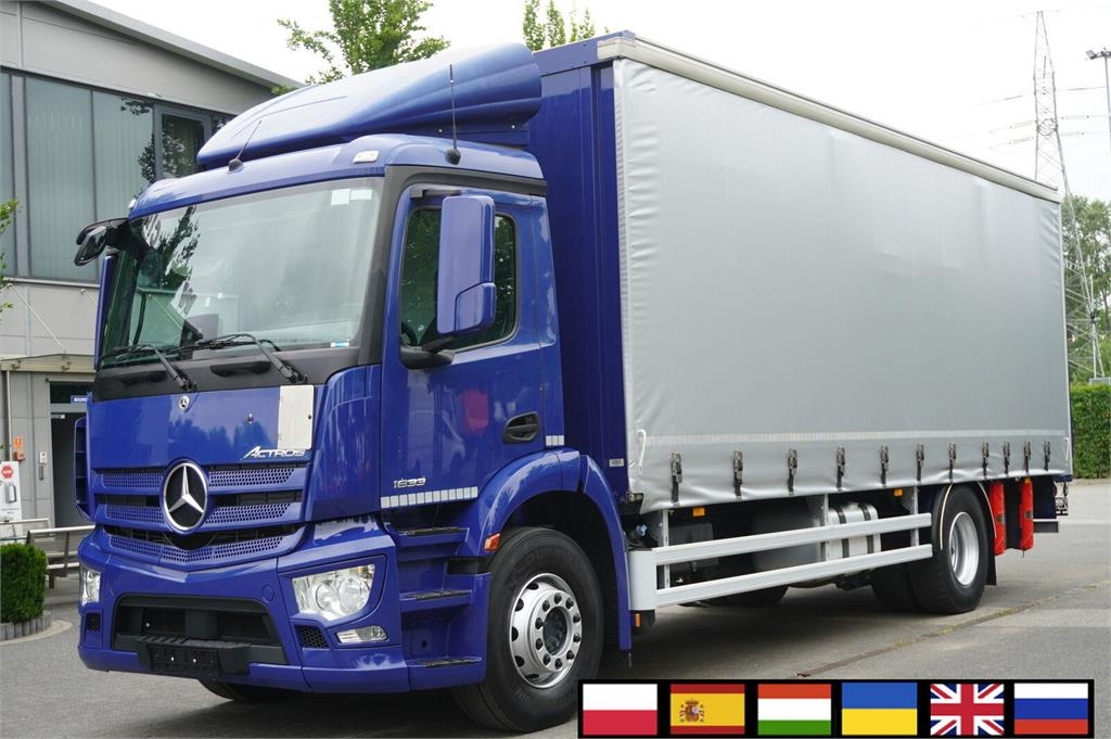 Mercedes-Benz Actros 1833 / Curtainsider 18 EPAL / 200 tho. km