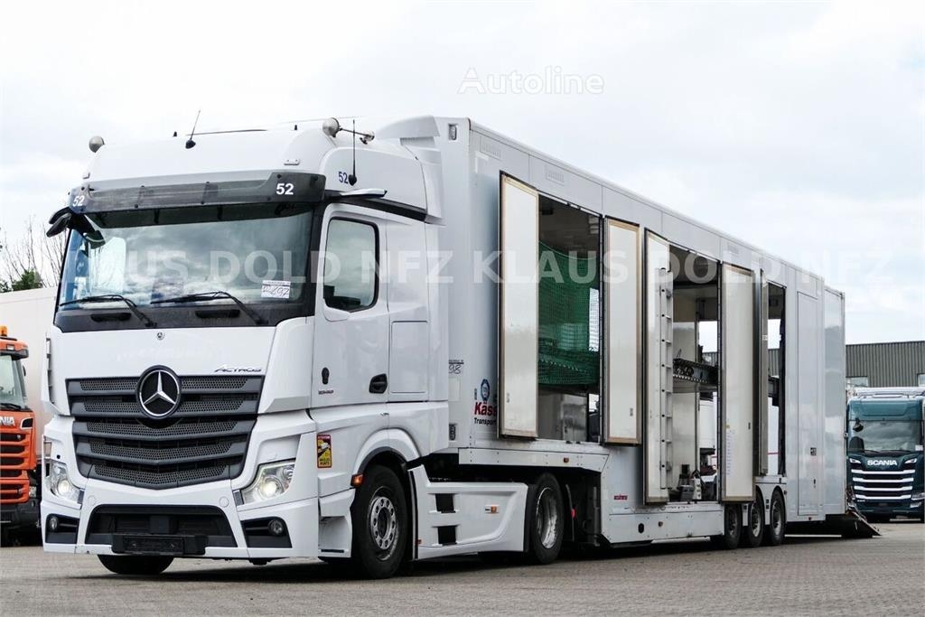 Mercedes-Benz Actros 1846 Tractor Unit + Car Transporter Semi-Tr
