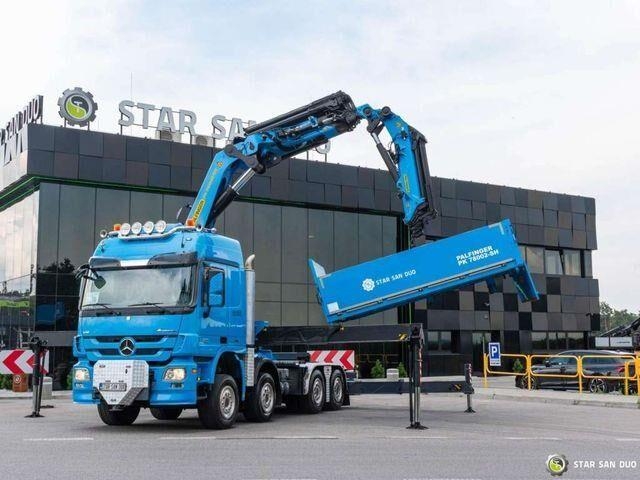 Mercedes-Benz ACTROS 4155 8x4 Palfinger PK 78002 Fly Jib 5th