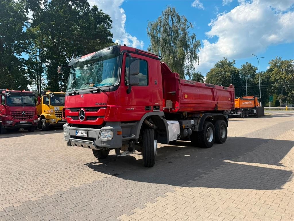 Mercedes-Benz ACTROS 3346 6X6 KIPPER MEILLER BORDMATIK 2010