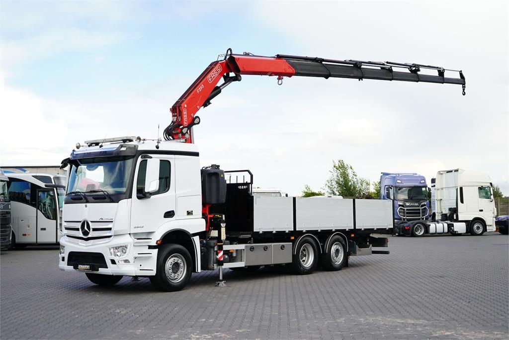 Mercedes-Benz ACTROS / 2543 / 6 X 2 / SKRZYNIOWY + HDS / FASSI F
