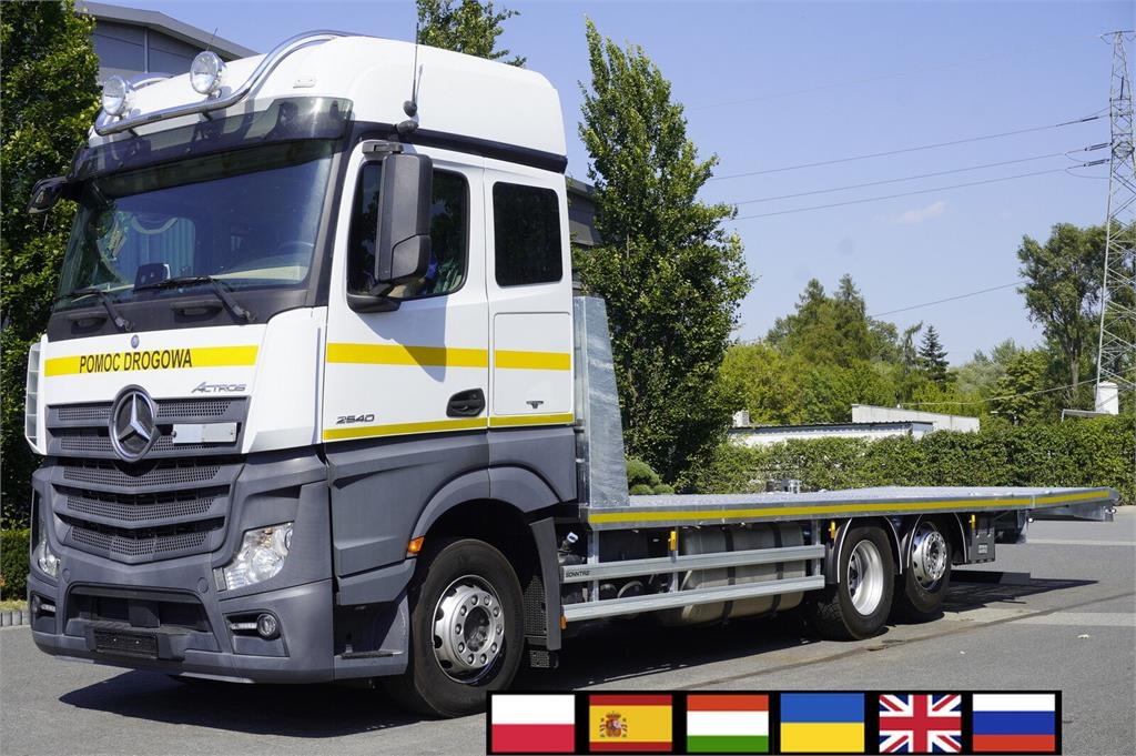 Mercedes-Benz Actros 2540 6×2 / 90 tho. km! / NEW GALVANIZED tow