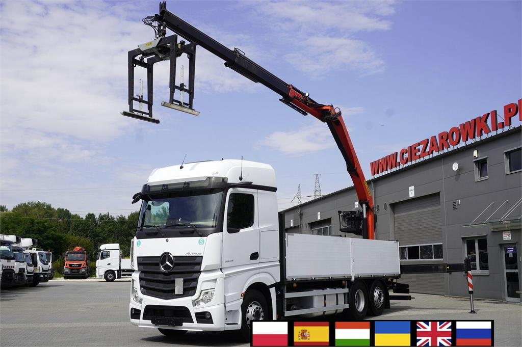 Mercedes-Benz Actros 2545 MP5 / 90 tho. km / Palfinger PK 18.001
