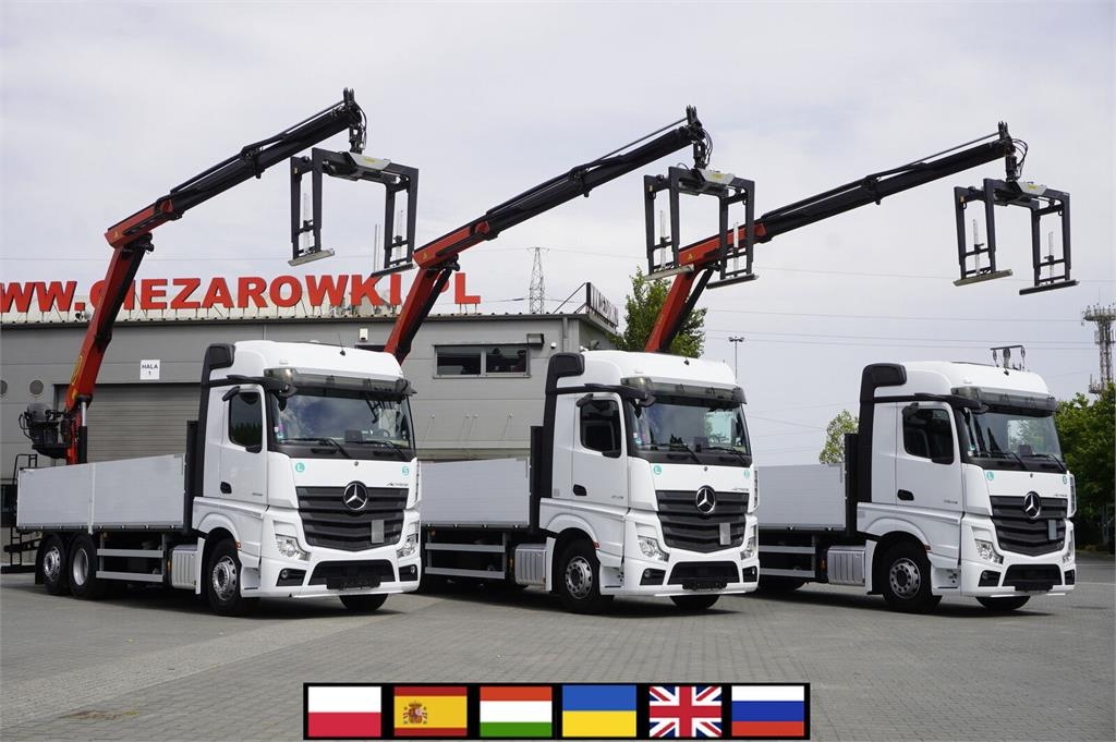 Mercedes-Benz Actros 2545 MP5 / 60 tho. km / Palfinger PK 18.001