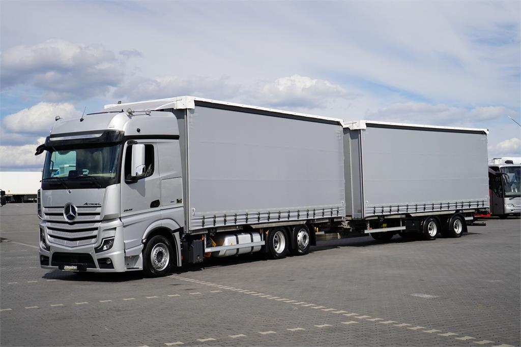 Mercedes-Benz ACTROS L / 2548 / ACC / E 6 / MP 5 / ZESTAW PRZEST