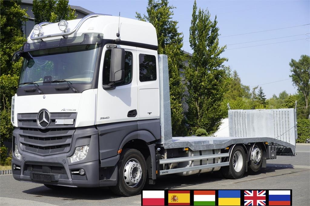 Mercedes-Benz Actros 2540 6×2 / 80 tho km! / NEW 7,8 m tow truck