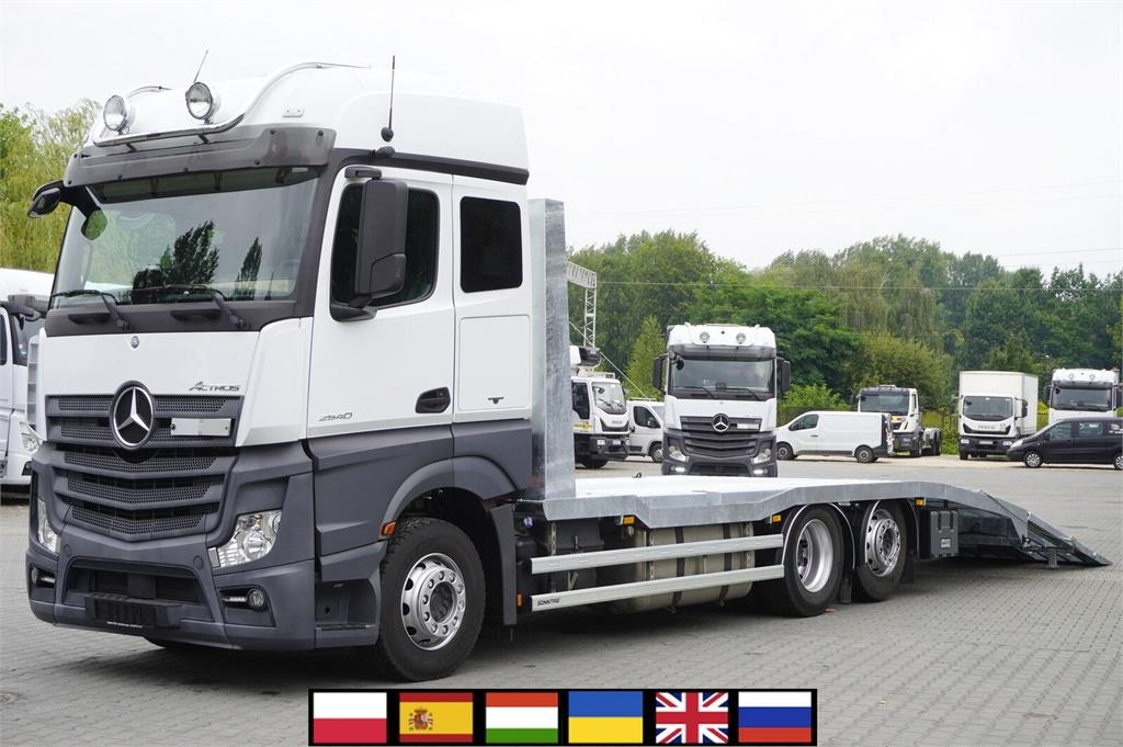 Mercedes-Benz Actros 2540 6×2 / 50 tho km! / NEW 7,8 m tow truck