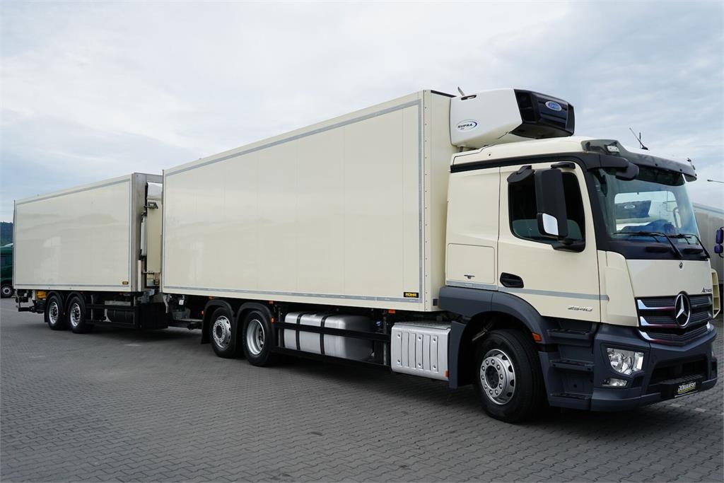 Camion frigorifique Mercedes-Benz ACTROS / 2540 / ACC / E 6 / ZESTAW PRZEJAZDOWY / C — occasion