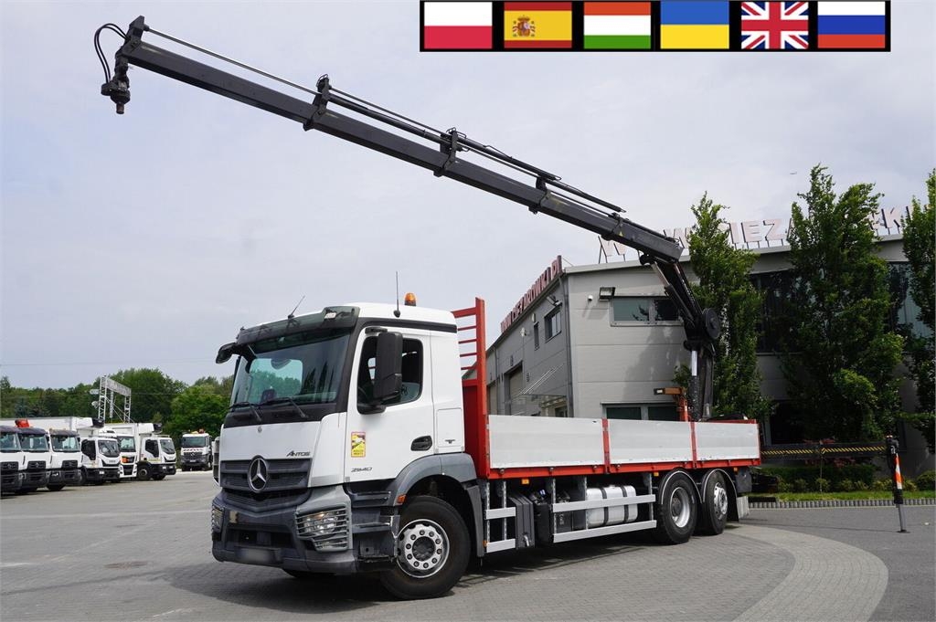 Mercedes-Benz Antos 2540 6x2-4 / HIAB X-HIDUO 188 ES-4 crane / R