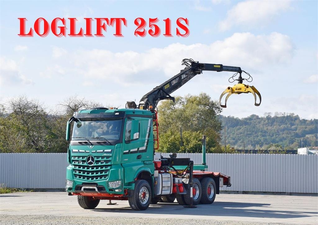 Mercedes-Benz AROCS 3363 *HOLZTRANSPORTER * LOGLIFT 251S /6x4