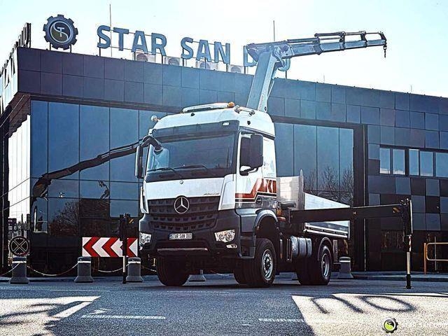 Mercedes-Benz AROCS 1851 PALFINGER PK 20002 Crane Kran