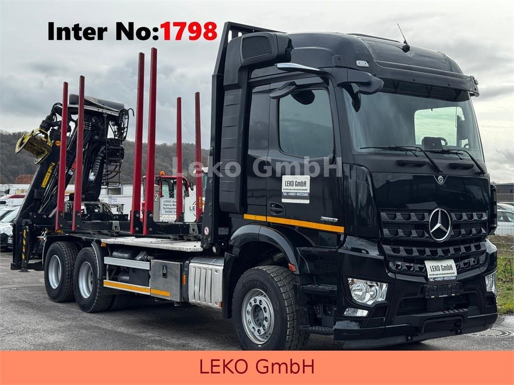 Mercedes-Benz Arocs 2653 Mit Kran Loglift 125Z