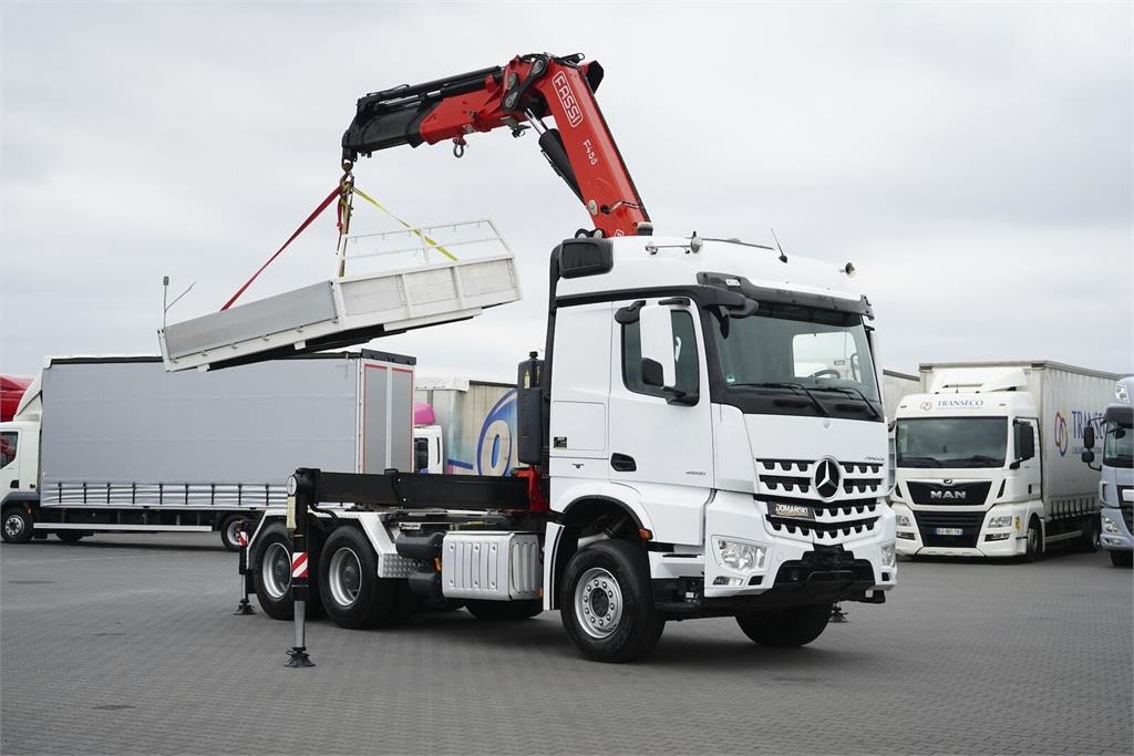 Mercedes-Benz / AROCS / 2651 / 6 X 4 / FASSI F 455 / WYS. 14,6 M
