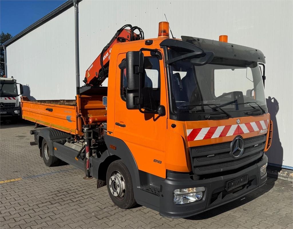Mercedes-Benz Atego 818 K / Atlas crane / radio remote control /