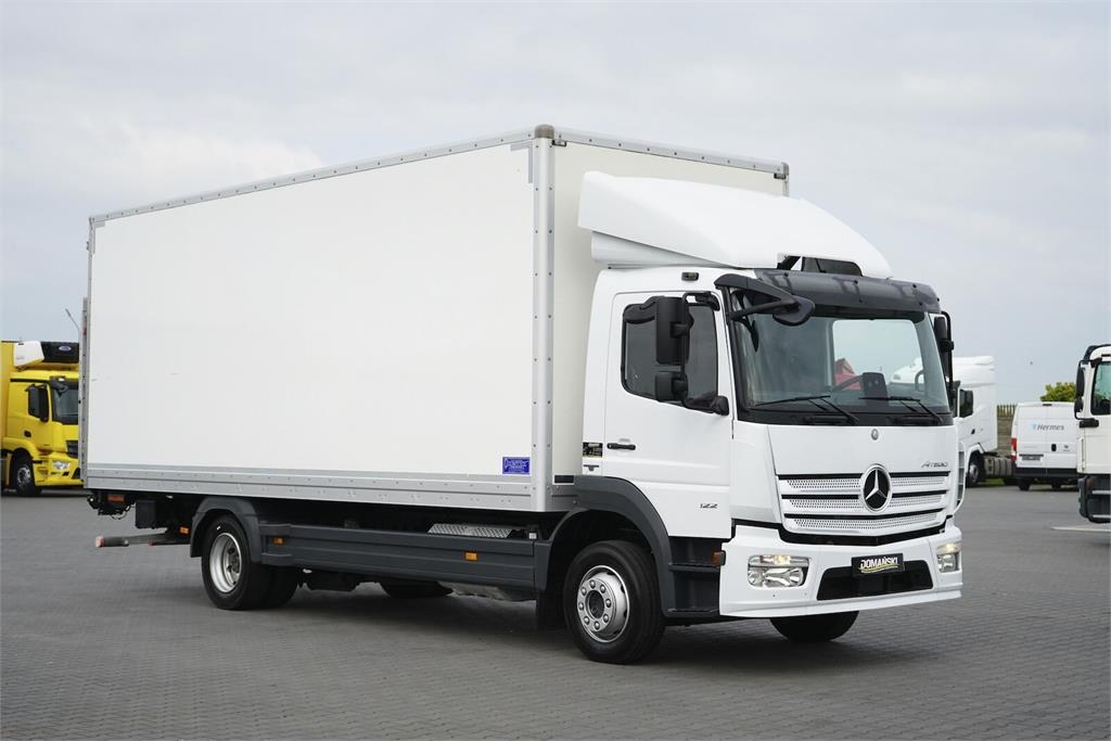 Mercedes-Benz ATEGO / 1221 / ACC / EURO 6 / KONTENER + WINDA / 1