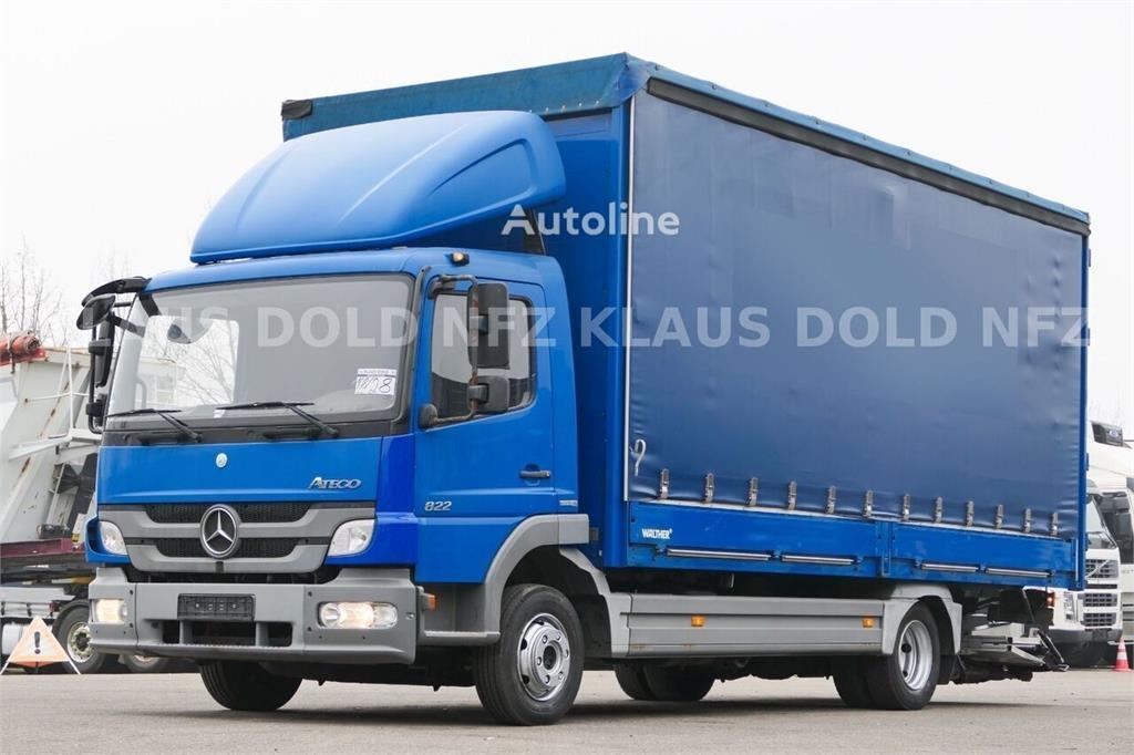 Mercedes-Benz Atego 822 L / Curtainsider Truck / Side Boards / T