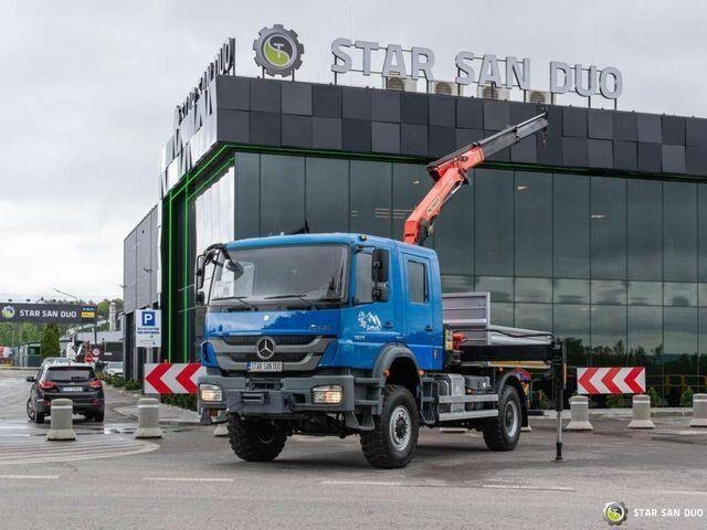 Mercedes-Benz AXOR 1829 4x4 Palfinger PK 8501 Crane