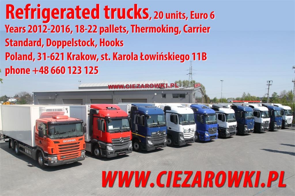 Mercedes-Benz SCANIA ACTROS 2540 2542 2543 2545 G 440 REFRIGERAT