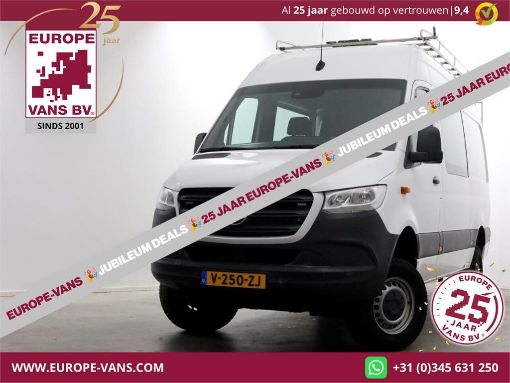 Mercedes-Benz Sprinter 314 CDI 143pk E6 L2H2 4x4 ZG1 D.C. Airco/
