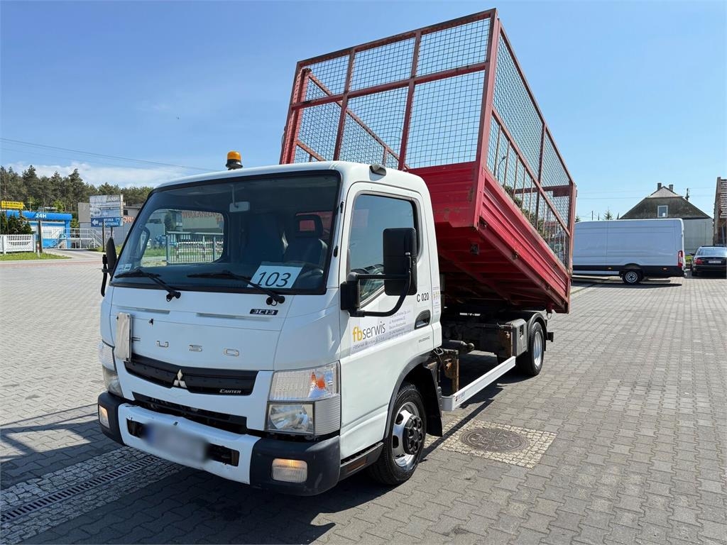 Mitsubishi Fuso Canter Wywrotka Kipper Wywrot 3-stronny Bliźn