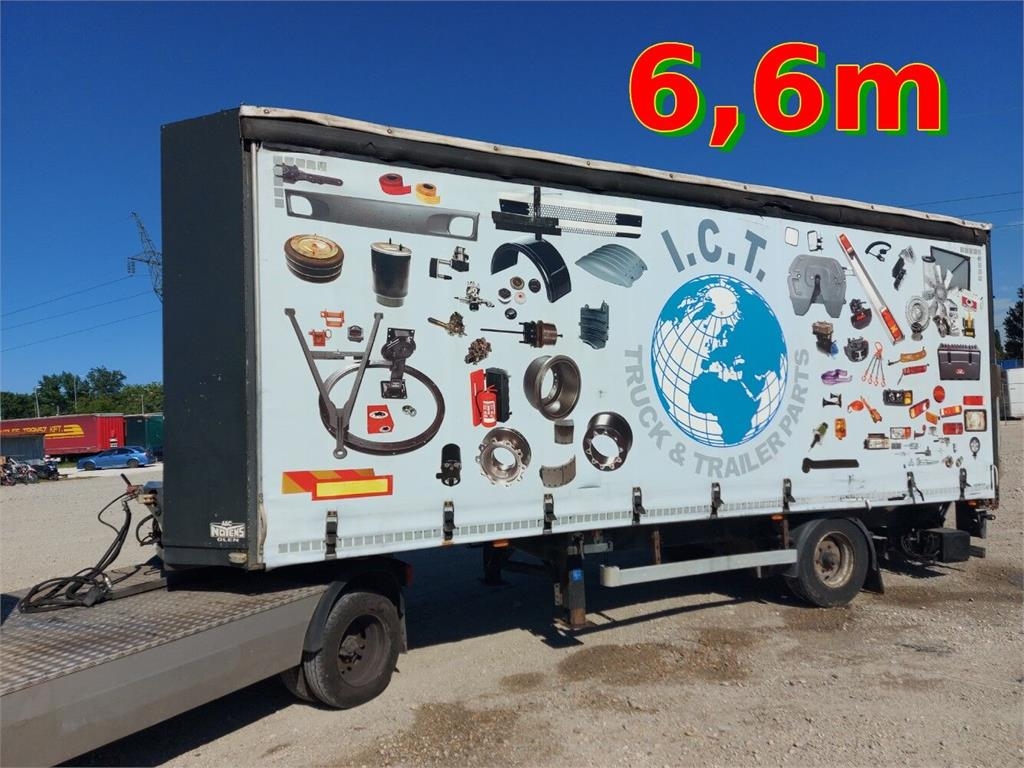 Noyens BE Curtainsider semi-trailer + DHollandia LBW