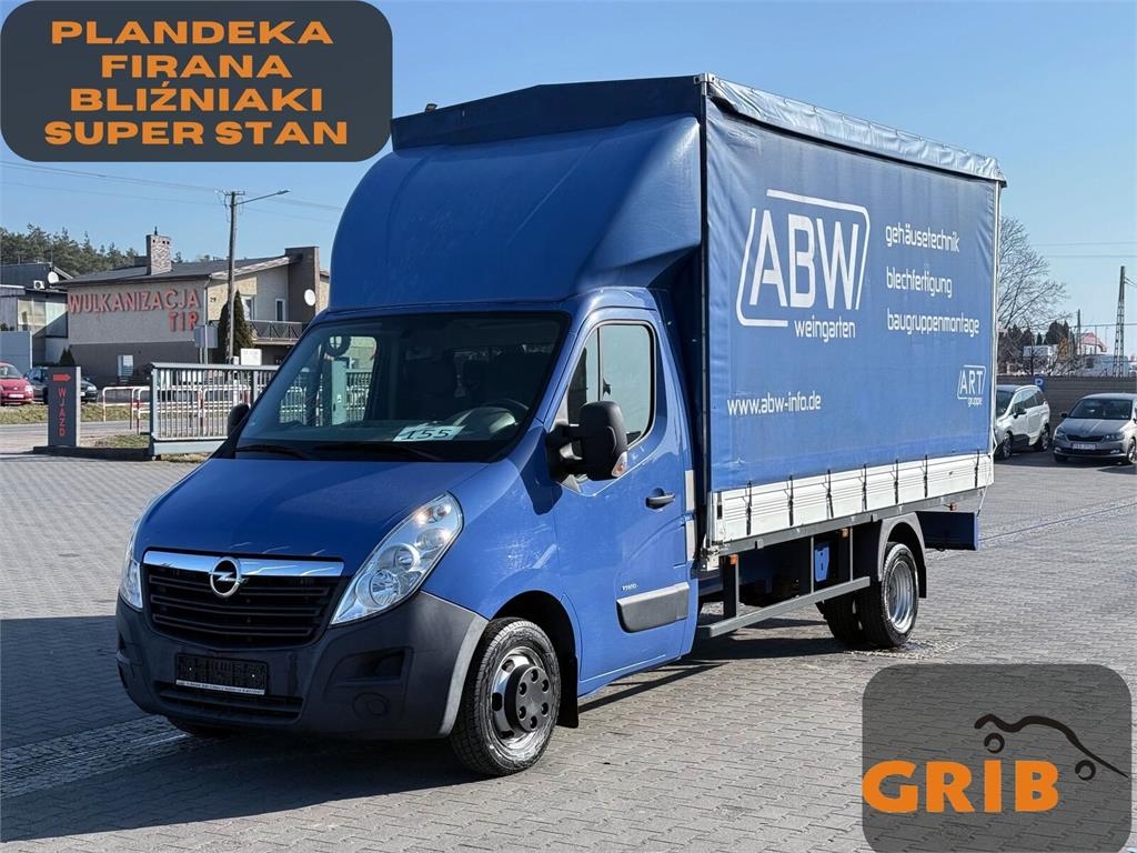 Opel Movano 135 CDTI Plandeka + Firana 8ep BLIŹNIAKI Su