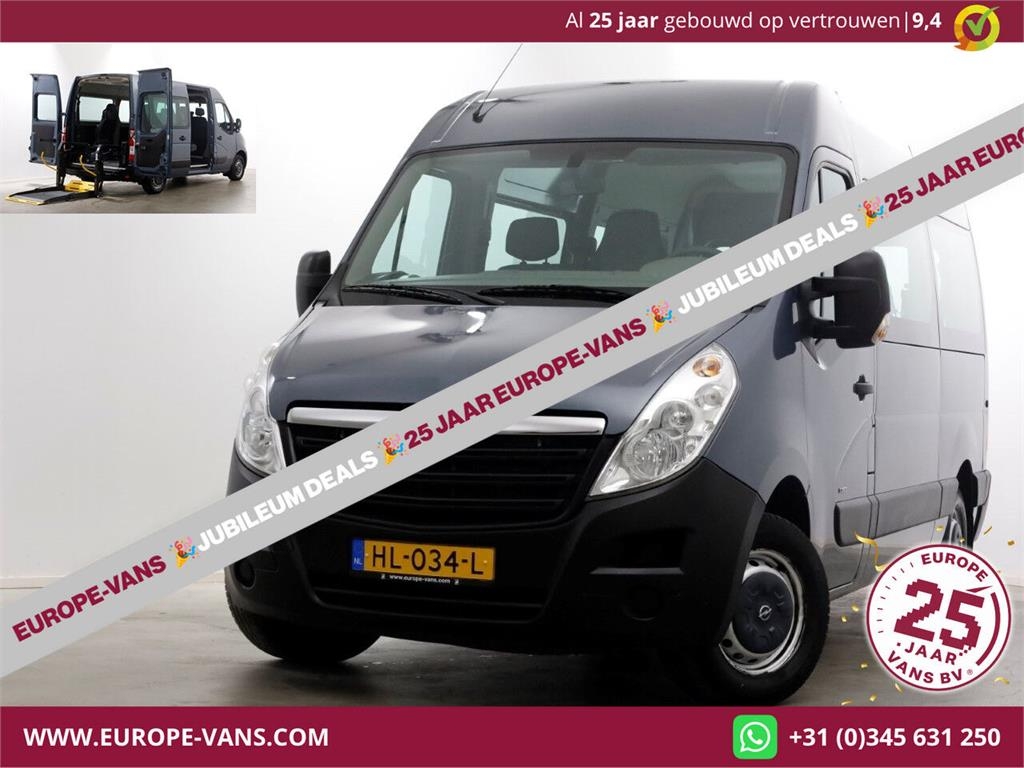 Opel Movano Combi 2.3 CDTI 145pk Euro6 L2H2 Rolstoelbus