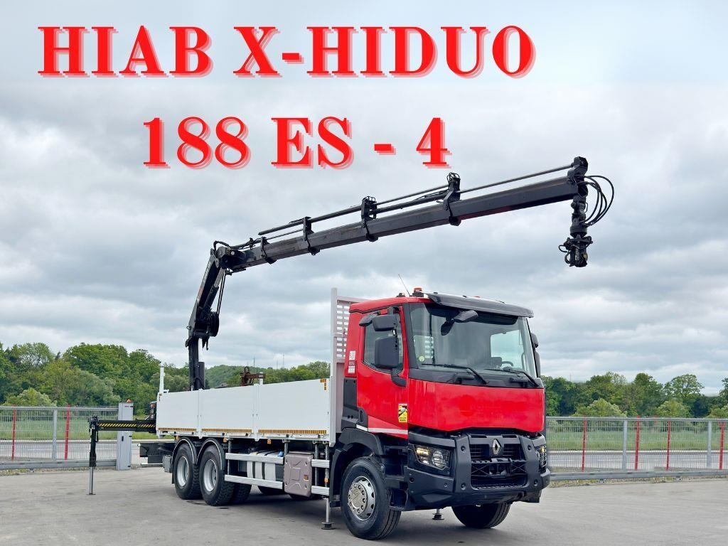 Renault C 400 *HIAB X - HIDUO 188 ES - 4 + FUNK * 6x4