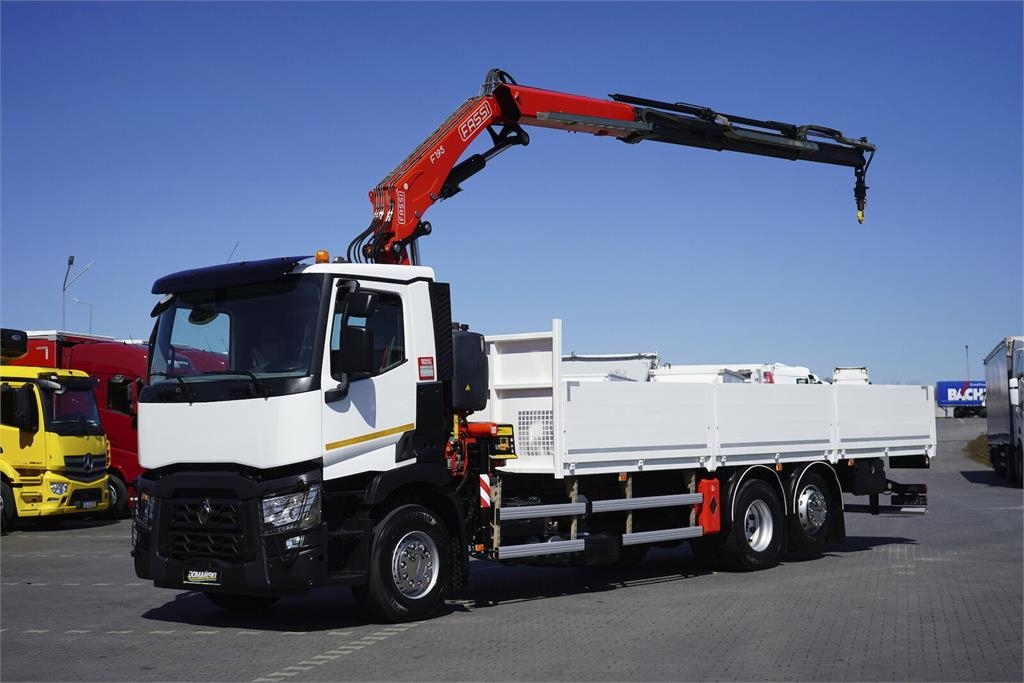 Renault C 430 / 6 X 2 / E 6 / SKRZYNIOWY + HDS / FASSI F 1