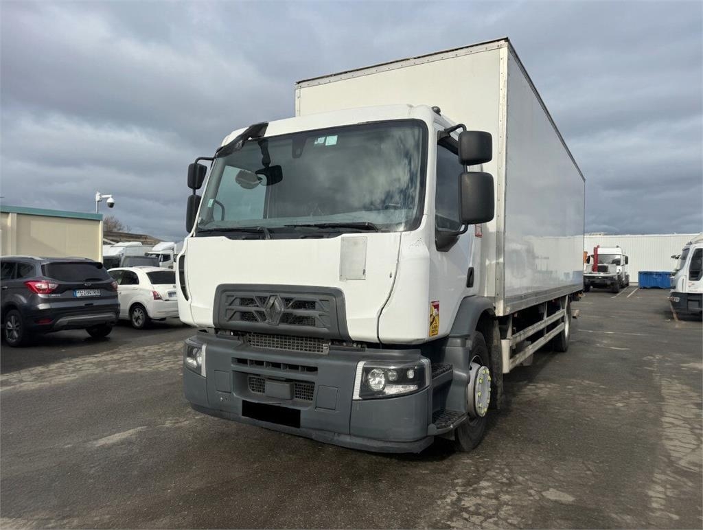 Renault D 19 box truck+tail lift