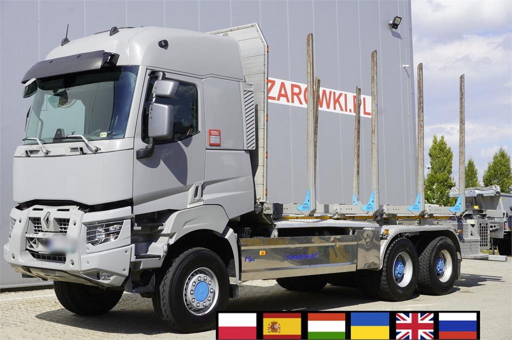Camion grumier Renault K520 DE13 6x6 / 80 tho. km! / GVM with a 7 — occasion 2024