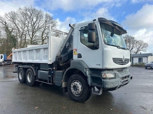 Renault Kerax 370.26 DXI / Forez-Bennes / crane / 2-way ti