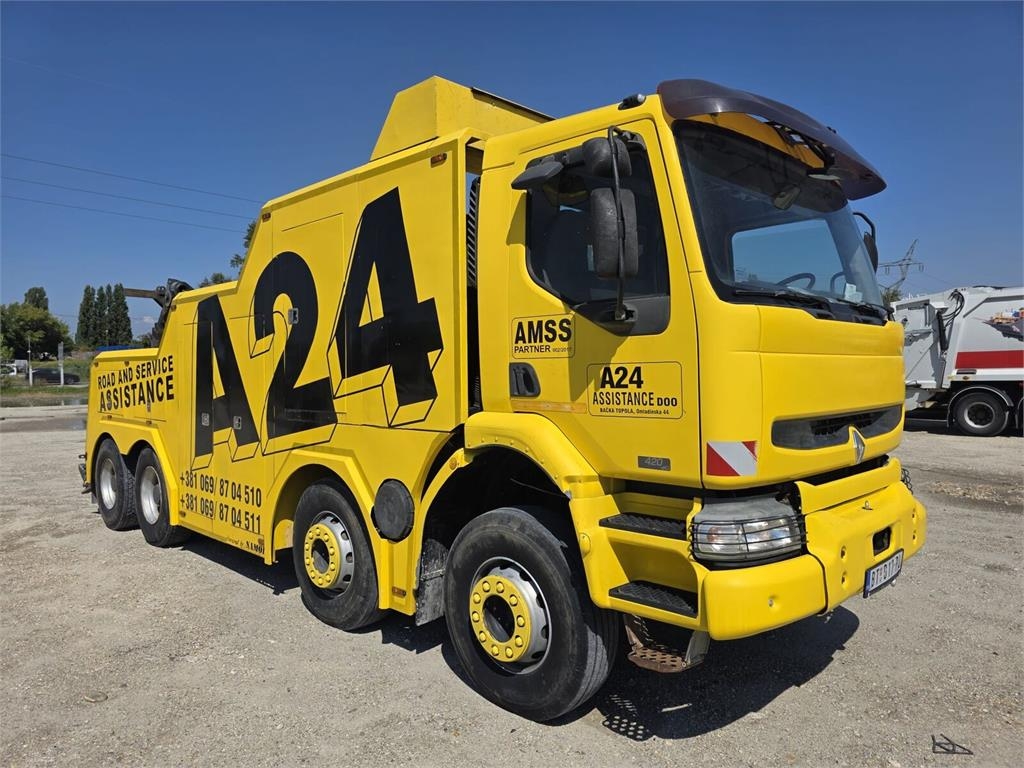 Renault Kerax 420 DCi 8x4 - Road and Service Assistant