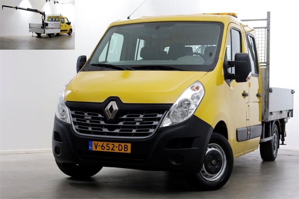Renault Master T35 2.3 dCi 130pk E6 L2H1 D.C. Open Laadbak — occasion 2016