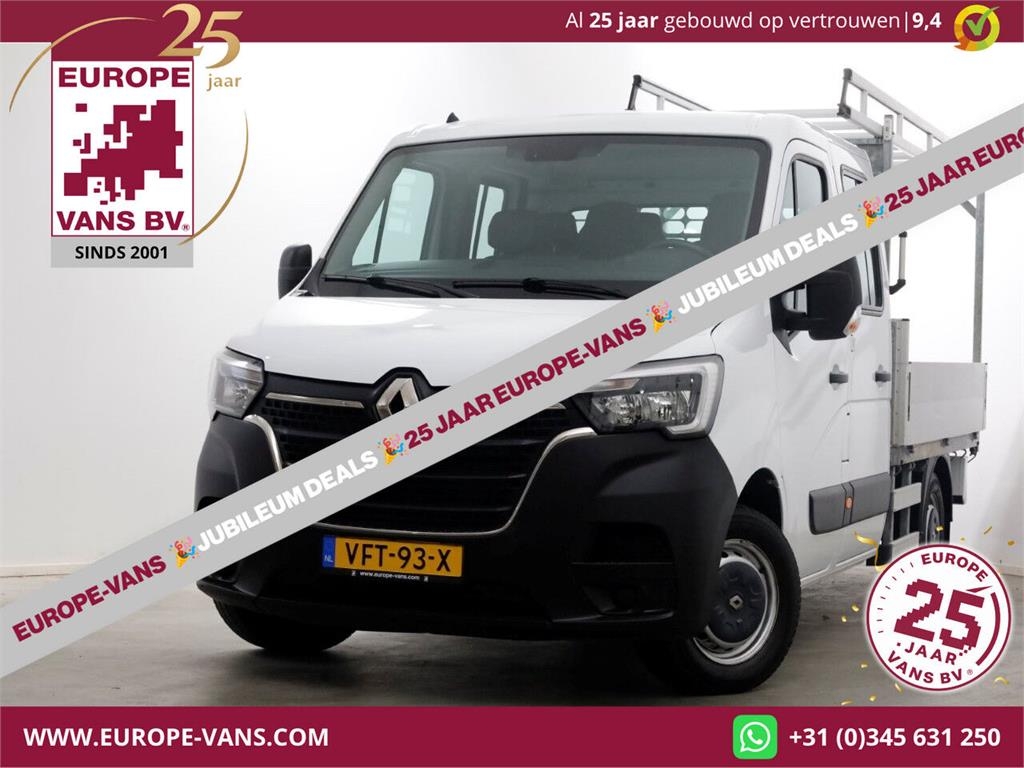 Renault Master T35 2.3 dCi 135pk L2 D.C. Open Laadbak Airc