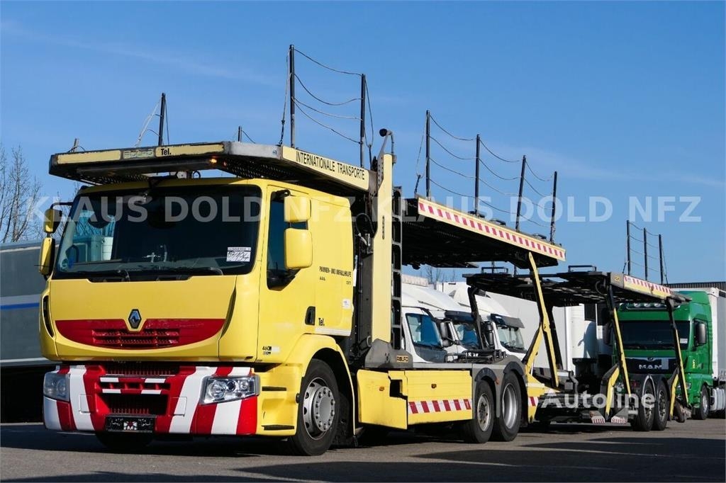Renault Premium 460 Car Transporter Truck + Rolfo Car Tran