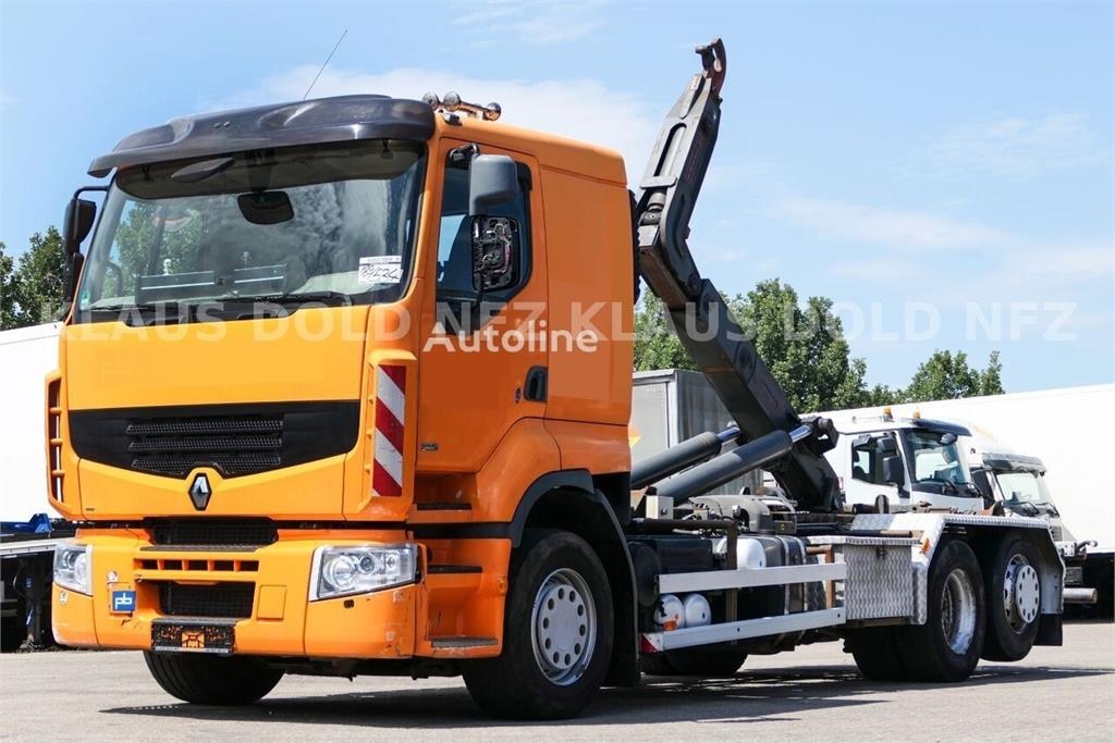 Renault Premium Hook Lift Truck / Lift & Steering Axle / E