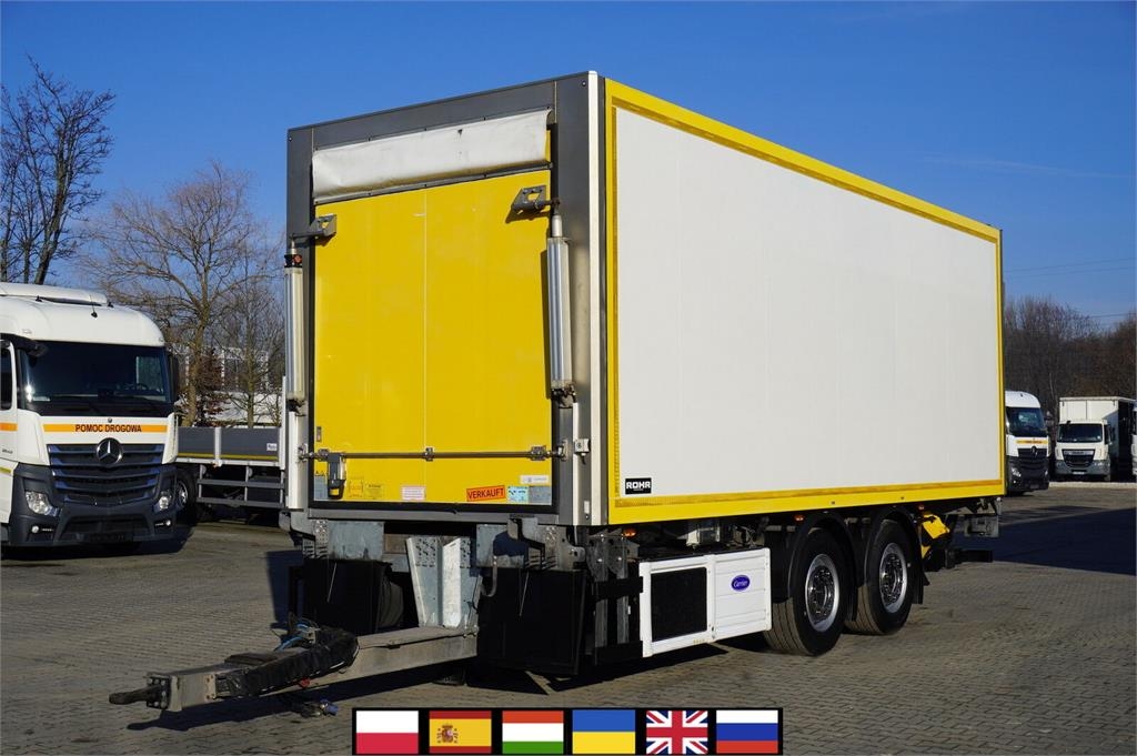 Rohr refrigerated trailer / Carrier Supra 850 / Tail li