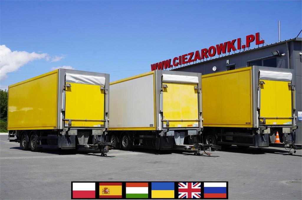 Rohr refrigerated trailer / Carrier Supra 850 / Tail li