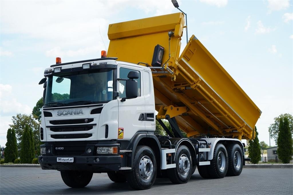 Scania G 400 / 8x4 / WYWROTKA 2 STRONNA / BORDMATIC / MA