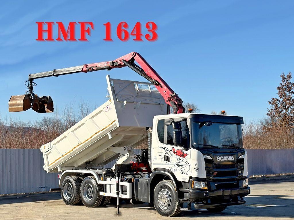 Scania G 410 Kipper 4,90m * HMF 1643 + FUNK *6x4