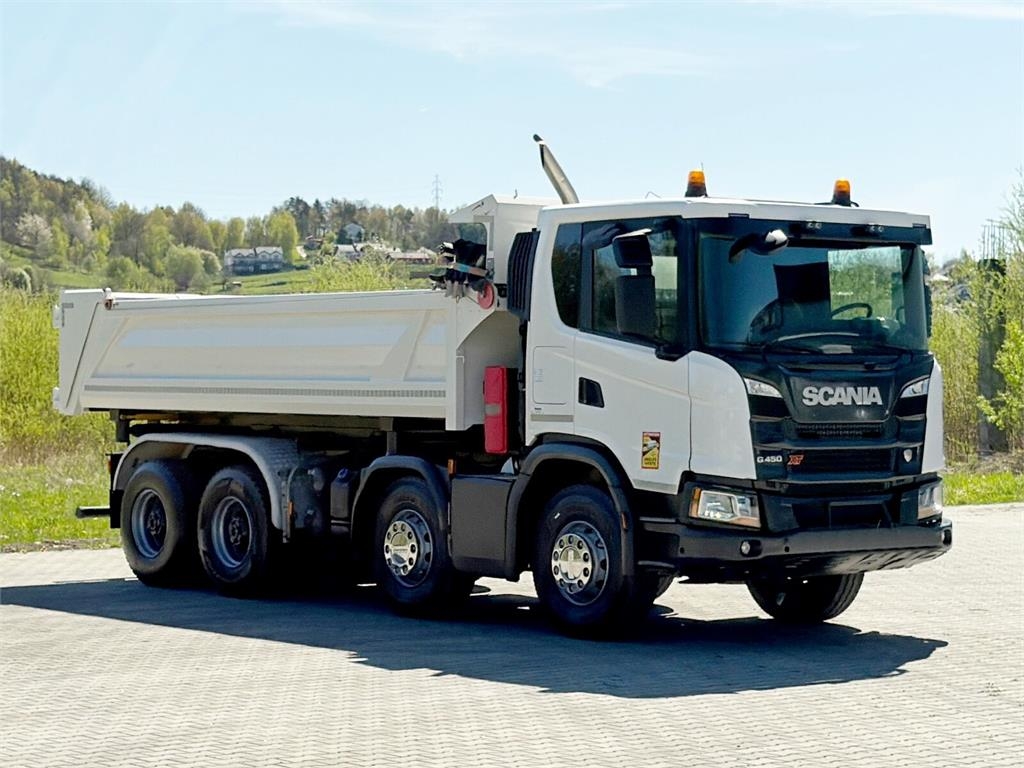Scania G 450 XT * Kipper + BORDMATIC* TOPZUSTAND / 8x4